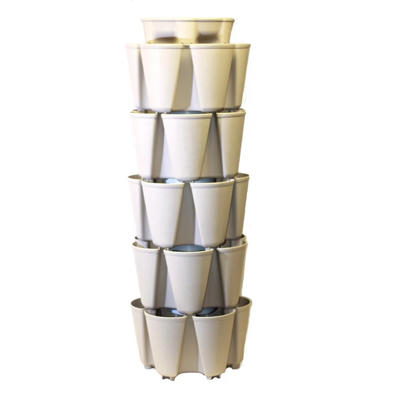 5 Tier Plastic Vertical Planter | Wayfair North America