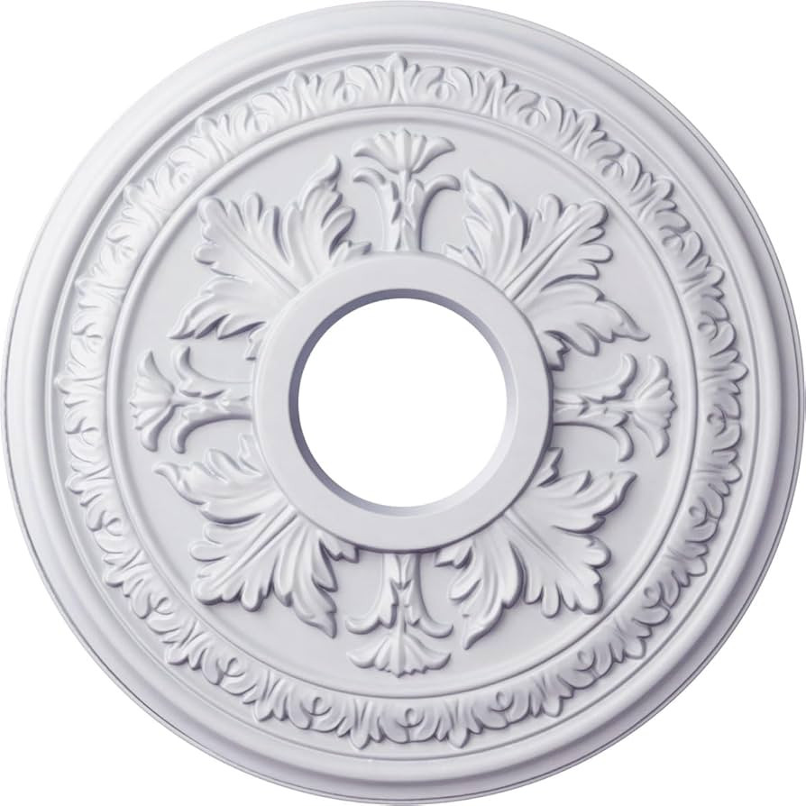 15 3/8"OD x 4 1/4"ID x 1 1/2"P Baltimore Ceiling Medallion (Fits Canopies up to 5 1/2") | Amazon (US)