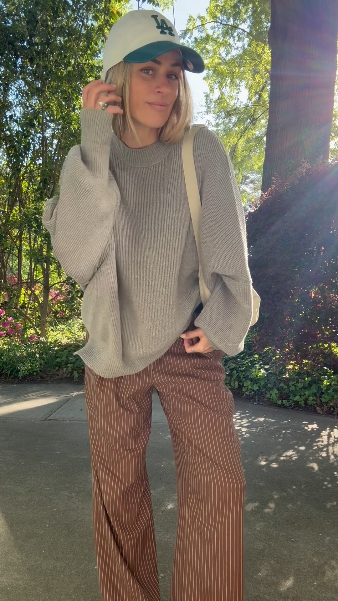 wearing a M in the top & sized up in the pants 👏

#LTKootd #LTKOver40 #LTKgrwm