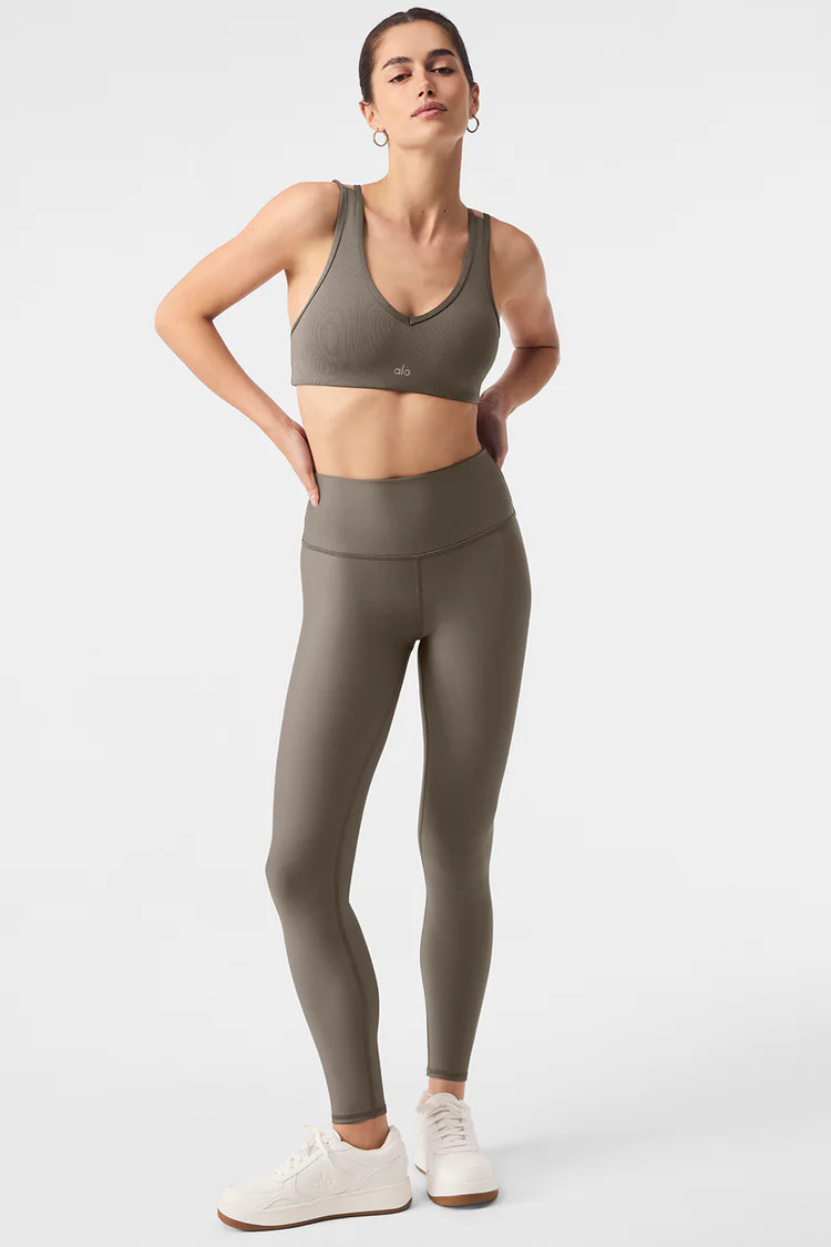 Airlift Winter Warm High-Waist Legging - Olive Tree | Alo Yoga