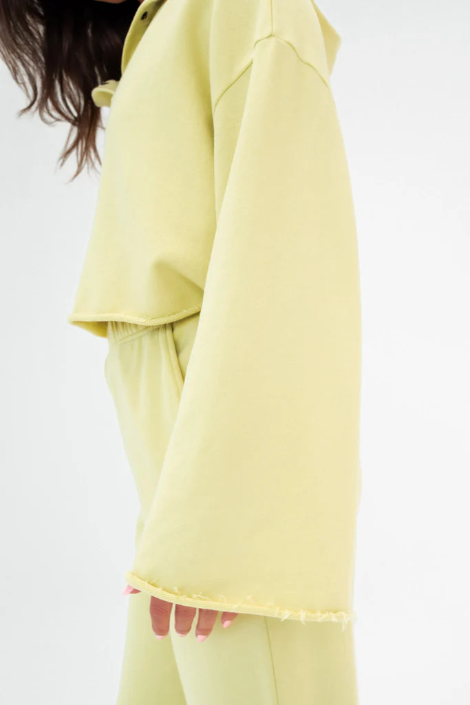 Vitality Homebody Bell Sleeve Hoodie - Pear Washed | Vitality