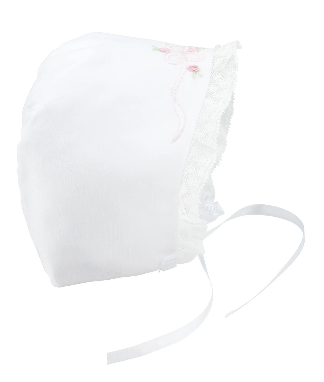 Vintage Bow & Lace Bonnet | Feltman Brothers