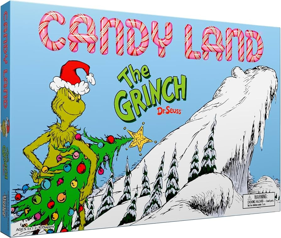 Candy Land: The Grinch Board Game, Play as Who-Ville Characters and Race to Mt. Crumpit, Classic ... | Amazon (US)