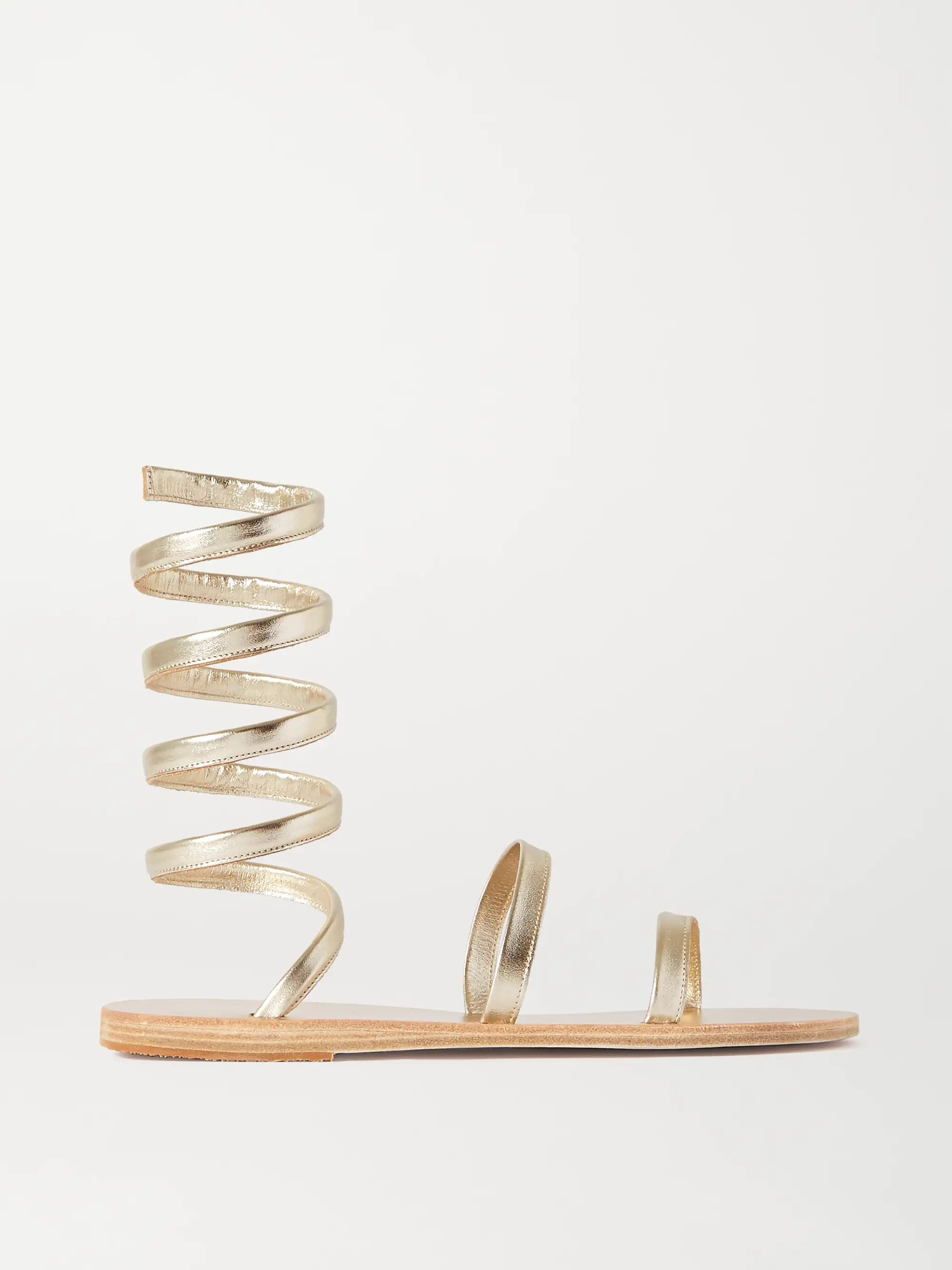 Ofis metallic leather sandals | NET-A-PORTER (UK & EU)