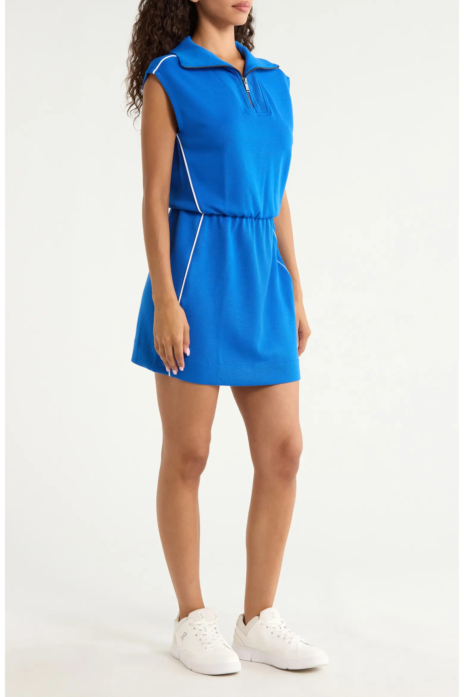 Airpique Half Zip Modal Blend Dress (Women) | Nordstrom | Nordstrom