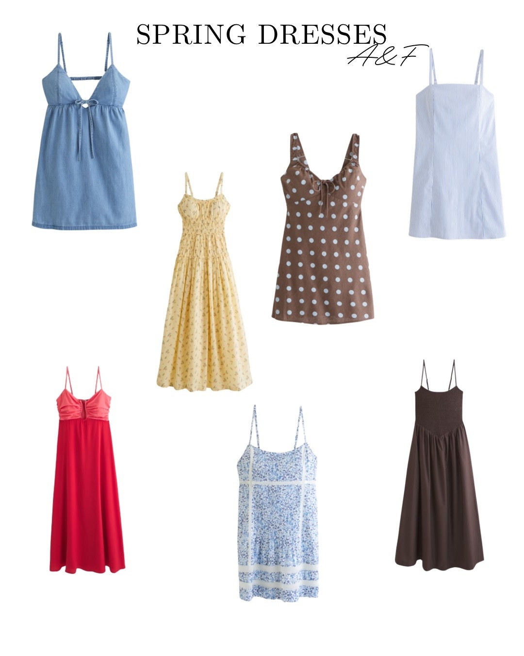 Some of my favorite spring dress picks from Abercrombie!

#LTKSpringSale #LTKMidsize #LTKSeasonal