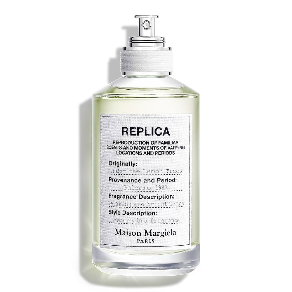 Maison Margiela - Replica - Under the Lemon Trees Eau de Toilette - Fresh Fragrance - With Kalama... | Amazon (US)