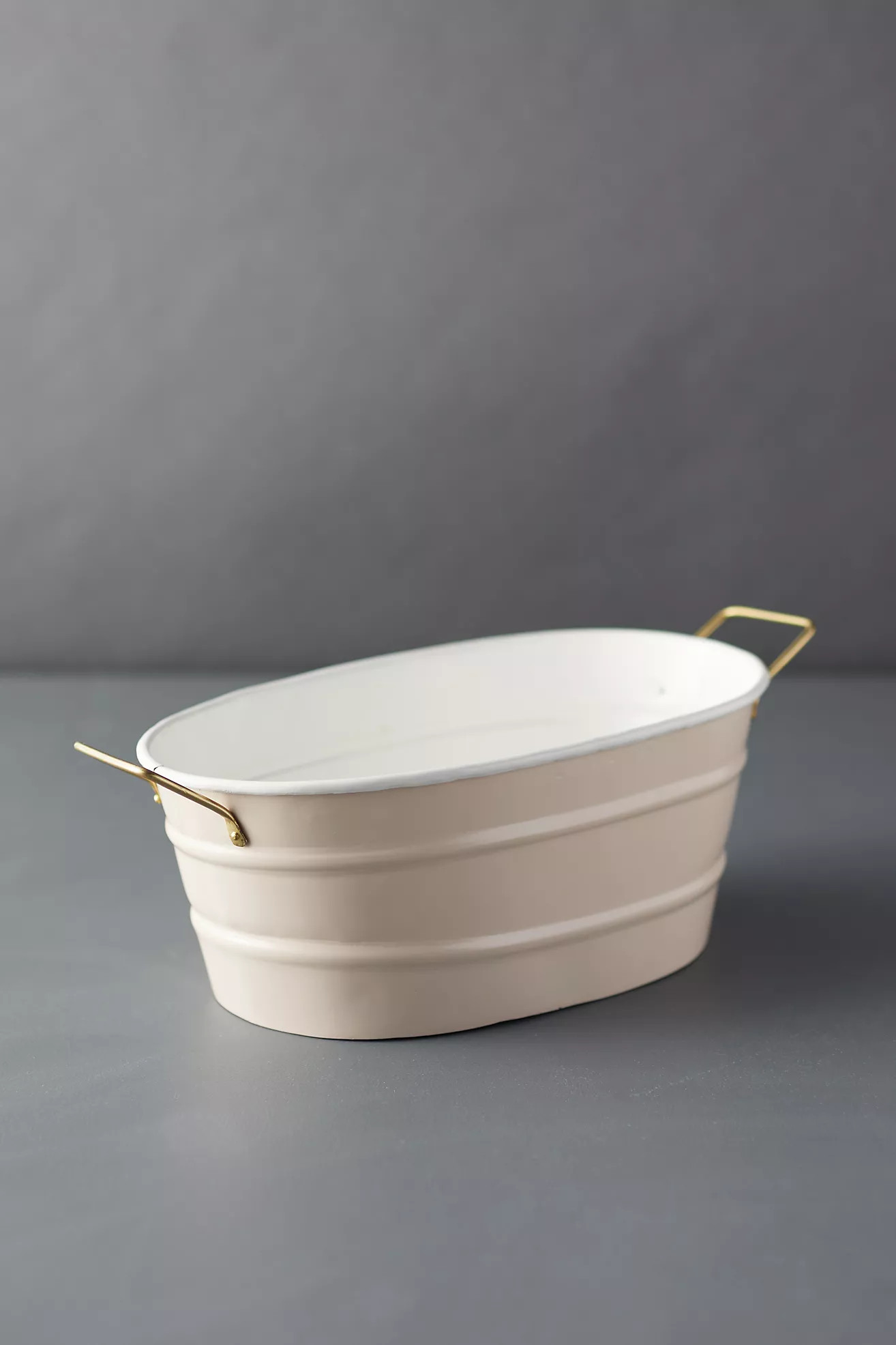 Enamel Iron Beverage Tub | Anthropologie (US)