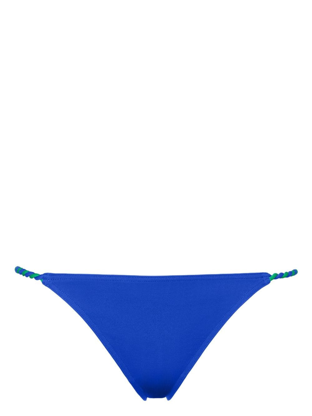 ERES Salto twist-tie thin bikini briefs - Blue | Farfetch Global