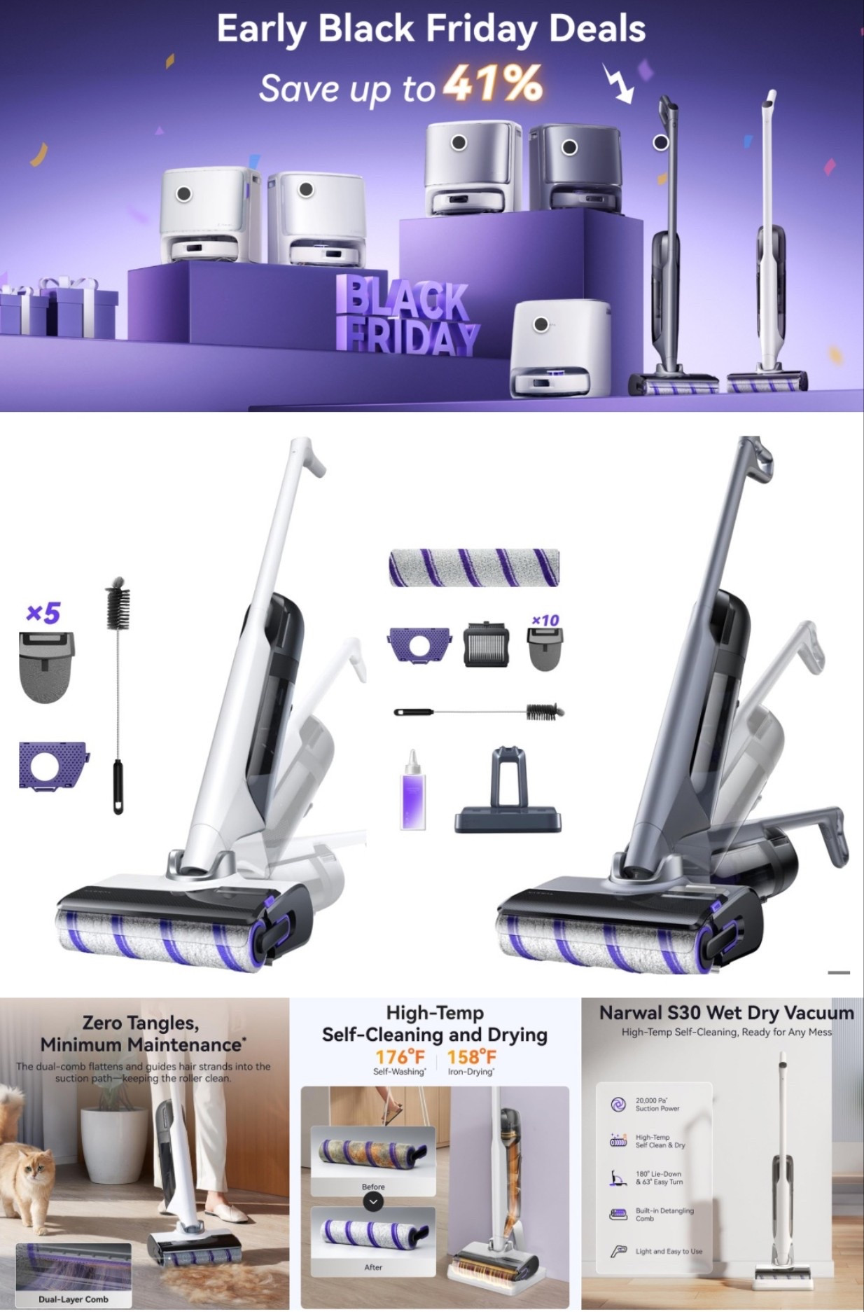 My new Narwal Freo X10 Pro is officially at its lowest price of the season and no code is needed! @narwal #narwal
🇺🇸 US: $399.99 — 43% OFF
🇨🇦 CA: $559.99 — 44% OFF
(Valid 11/26–12/01)

I’ve been using it nonstop and I honestly love it — it’s made keeping the house clean so much easier.
✨ Grab it before the price goes back up!


#LTKHoliday #LTKCyberWeek #LTKGiftGuide