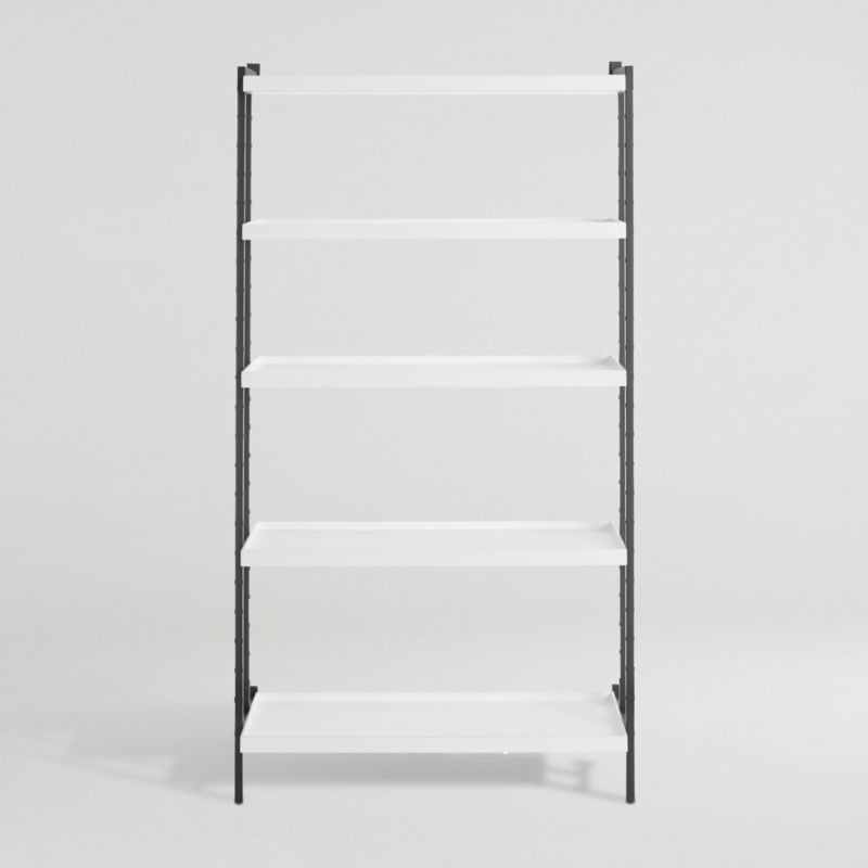 Flex Modular 5-Shelf Bookcase + Reviews | Crate and Barrel | Crate & Barrel