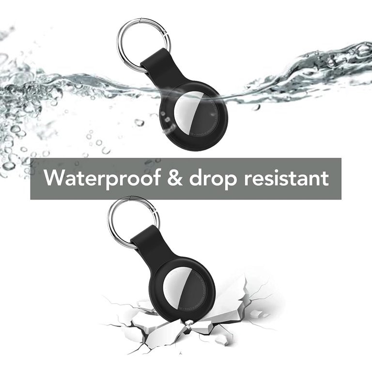 "Airtag Holder, 4 Pack air tag Keychain for Apple Air tag, Silicone Airtags Protective Tracker Co... | Walmart (US)