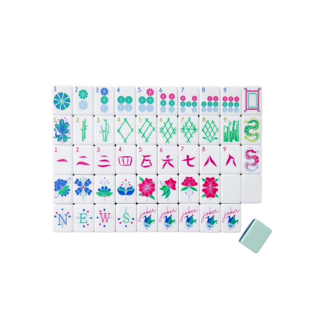 Birdie Mahjong Tiles | Pink Antlers