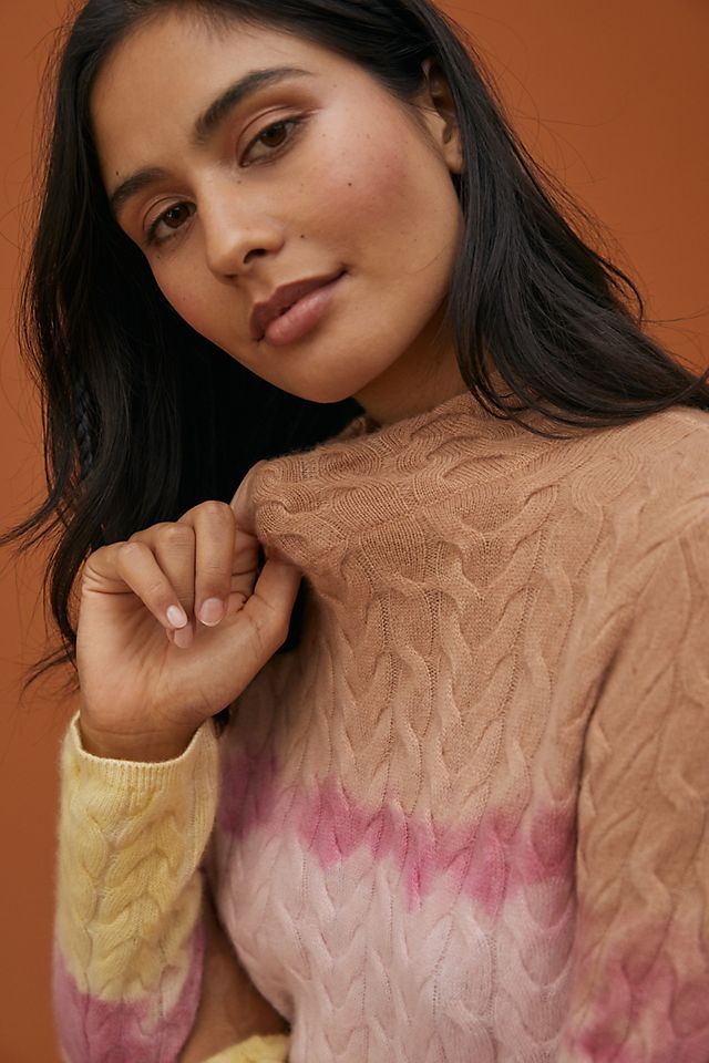 Dip-Dyed Cashmere Sweater | Anthropologie (US)