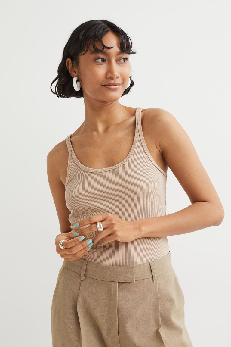 Ribbed Tank Top | H&M (US + CA)