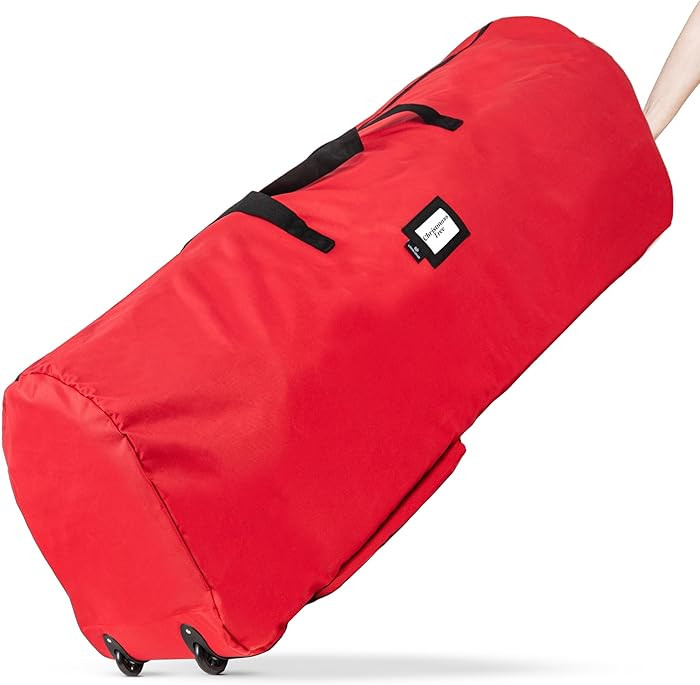 Handy Laundry, Rolling Tree Storage Bag - Storage for 9-Foot Artificial Christmas Holiday Tree. Z... | Amazon (US)