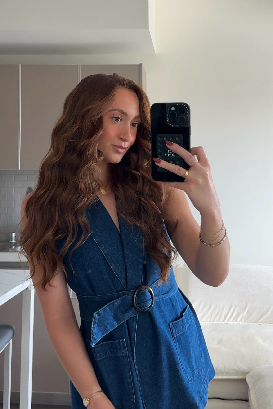 The most stunning denim vest! U.S. size 4 🫶🏻 from Sezane 

#LTKStyleTip #LTKSeasonal