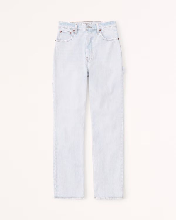 Ultra High Rise 90s Straight Carpenter Jean | Abercrombie & Fitch (US)