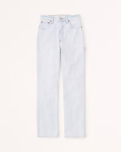 Women's Ultra High Rise 90s Straight Carpenter Jean | Women's New Arrivals | Abercrombie.com | Abercrombie & Fitch (US)