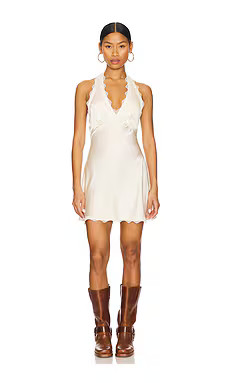 LIONESS Stars Align Mini Dress in Cream from Revolve.com | Revolve Clothing (Global)