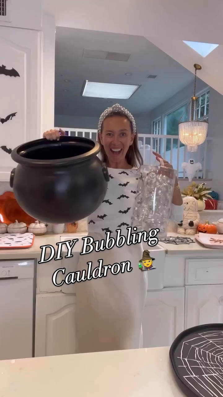 DIY BUBBLING CAULDRON 🧙🫧 SHARE AND SAVE this awesome Halloween DIY!! Always one of my favorites and so easy to make! Looks so fun when all lit up!!🧙🫧

#diy #easydiy #halloween #halloweendiy #halloweencrafts

#LTKFamily #LTKSeasonal