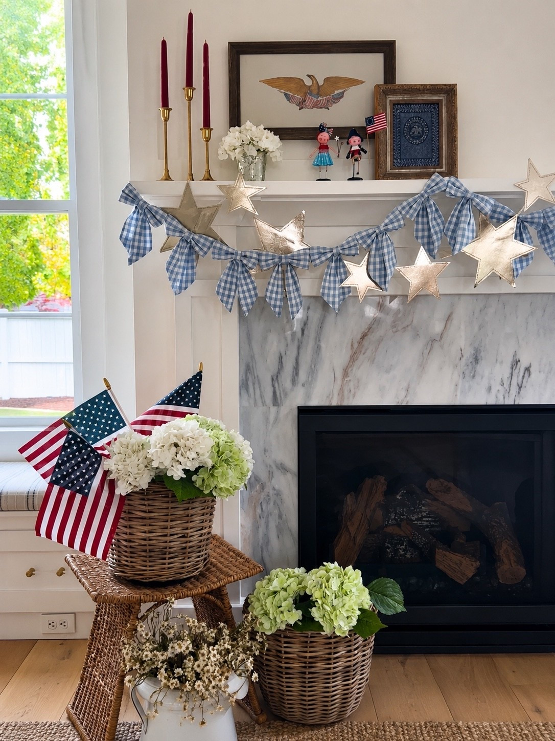 The most adorable blue gingham bow garland 😍

#LTKHome #LTKSaleAlert #LTKSeasonal