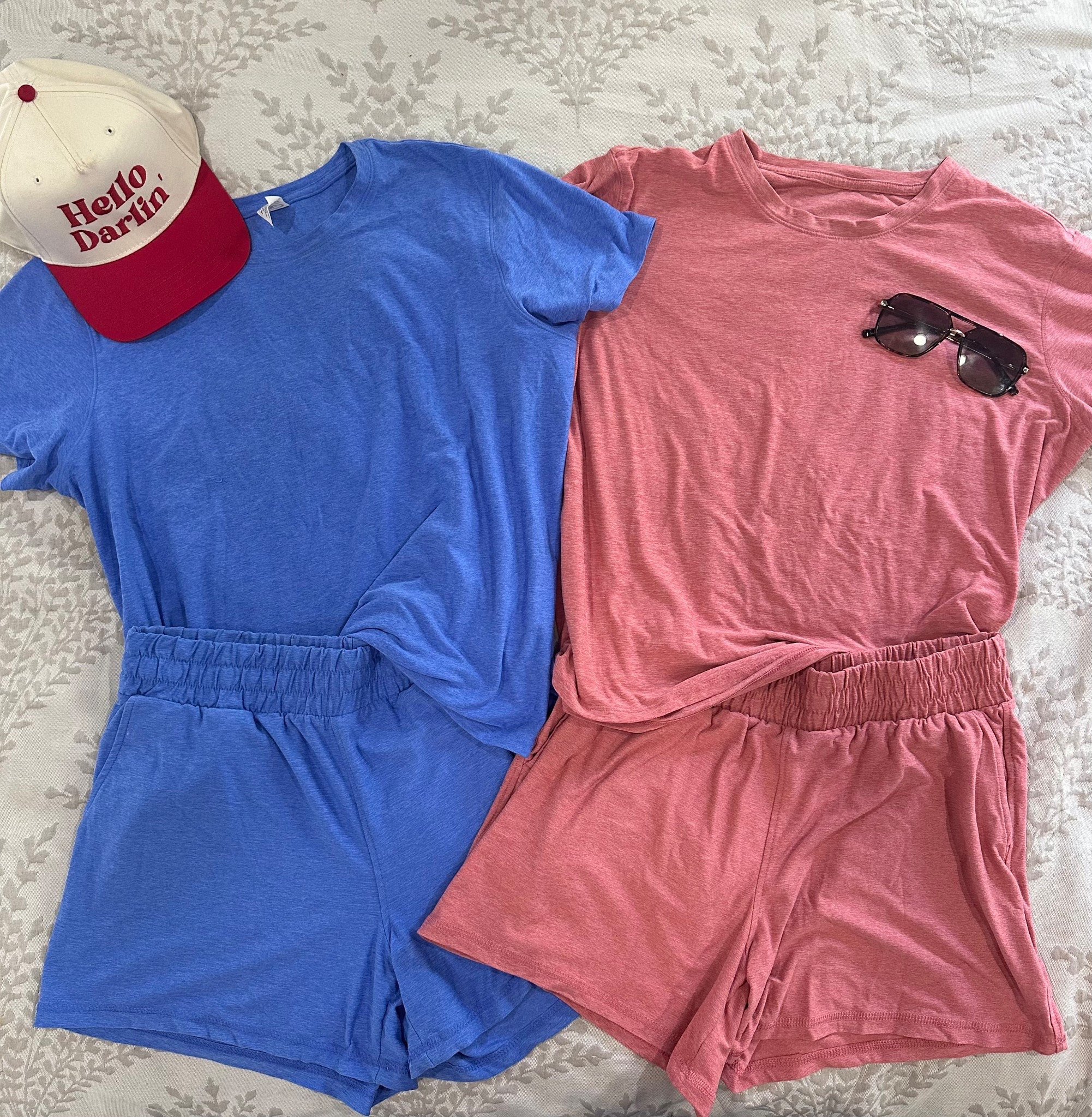 My summer uniform for lounging, errands, daily wear— easy, comfy summer outfit. Perfect set for travel. ✈️  

Viori look and feel for way less! Travel outfit. Walmart finds.

#LTKTravel #LTKActive #LTKFindsUnder50
