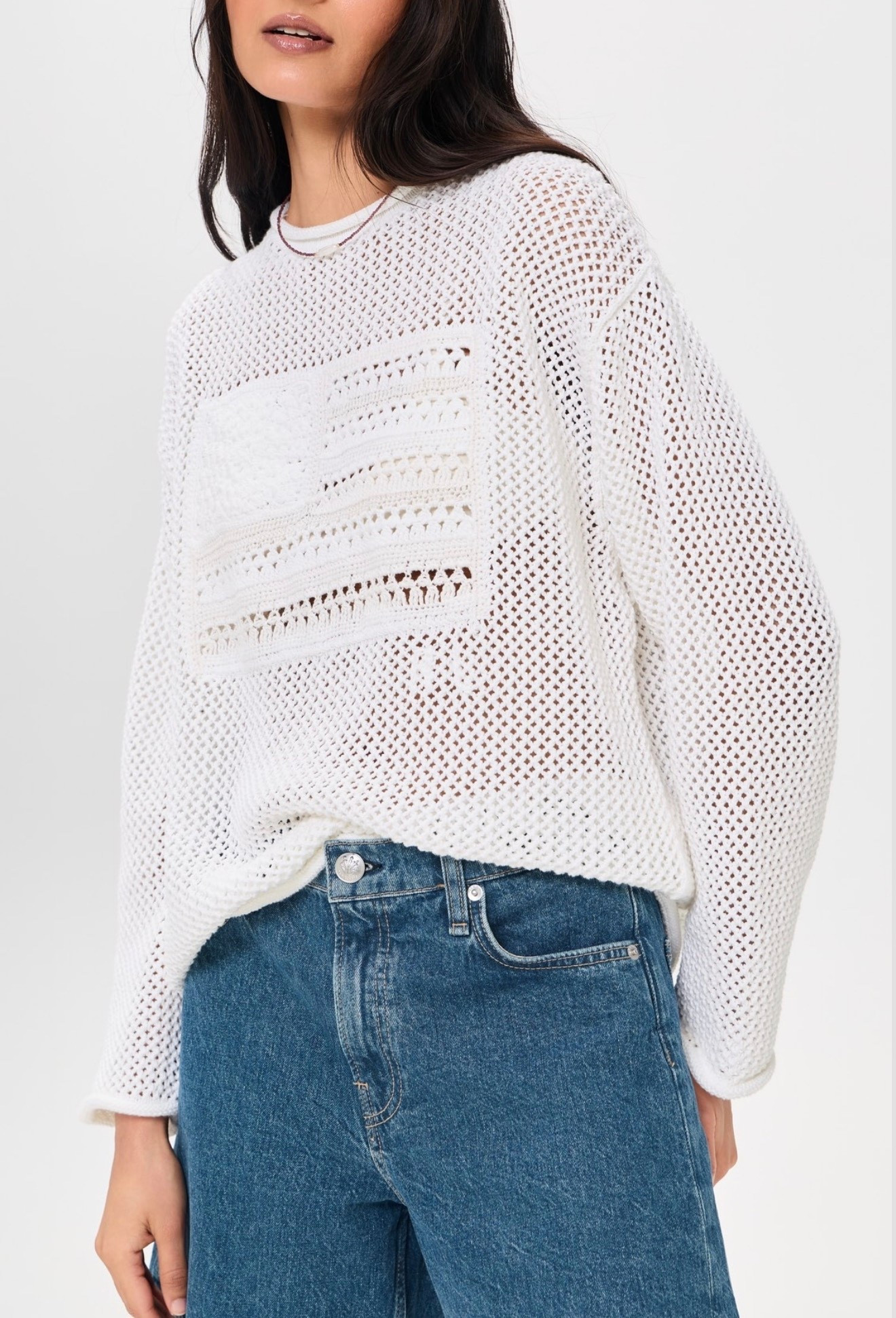 Love this tonal American flag sweater, it will sell out very fast! 