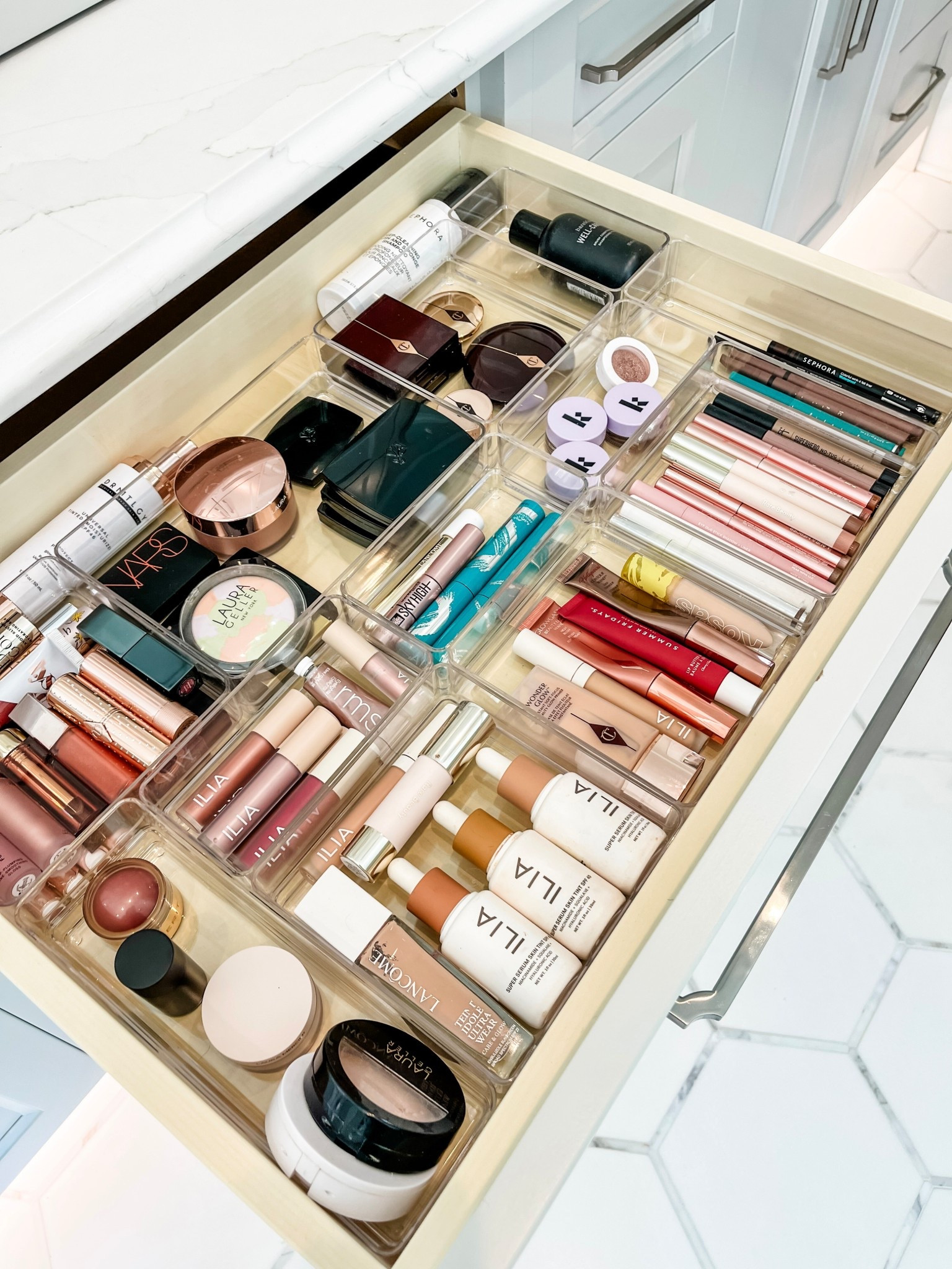 It’s true that buying organizing products won’t magically get you organized. BUT the right product can help you STAY organized. And our shelves stay stocked with these clear modular drawer dividers from @stori. They are perfect for kitchens, bathrooms, and desks. You can configure them in countless ways to fit what YOU need.

#LTKFindsUnder50 #LTKHome #LTKFamily