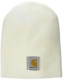 Carhartt Men's Knit Beanie, Winter White, OFA | Amazon (US)