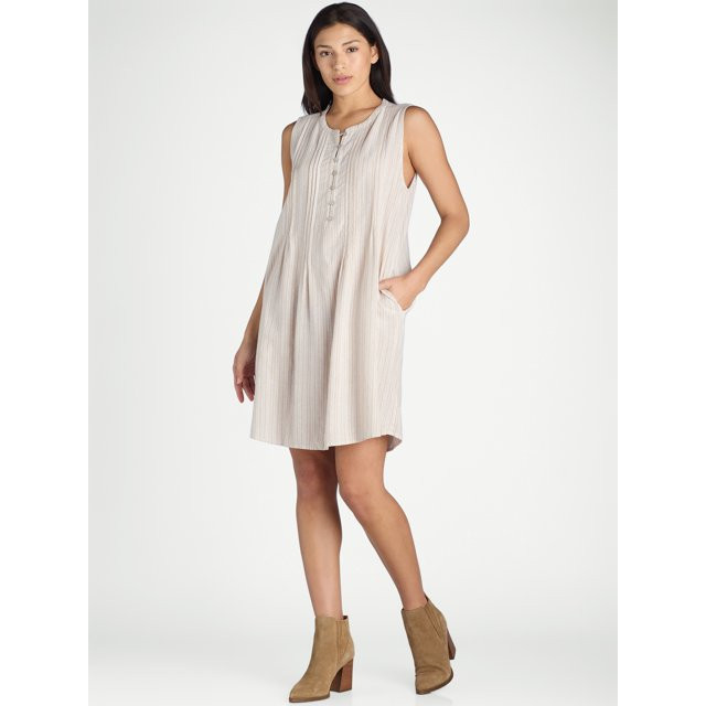 Time and Tru Women's Pintuck Mini Shift Dress, Sizes XS-XXXL - Walmart.com | Walmart (US)