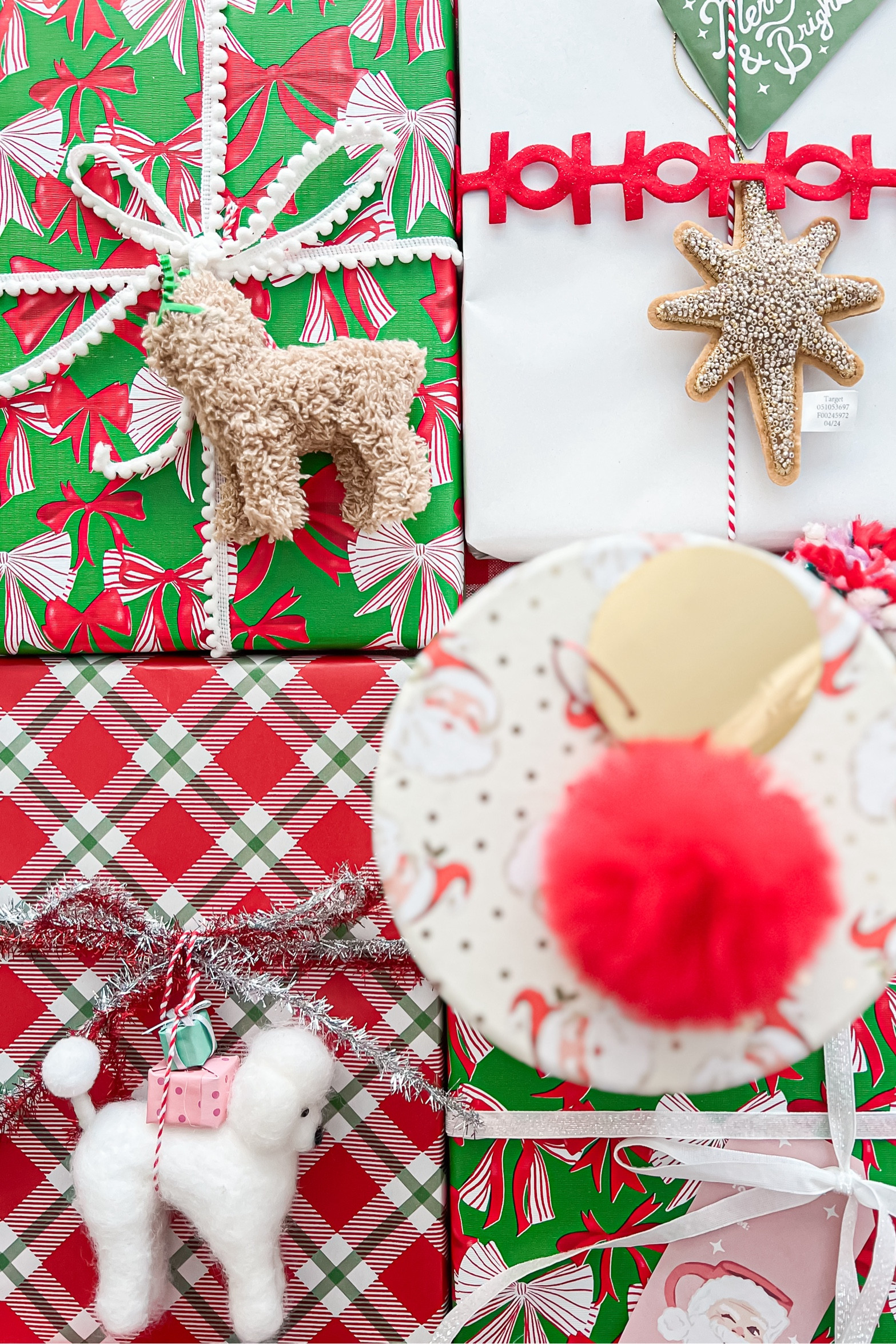 I might be nuts but gift wrapping is one of my favorite things to do - ever! I love using ornaments as gift embellishments. They’re usually around the same price and you can hang them on your tree after! 

#LTKGiftGuide #LTKHoliday #LTKSeasonal