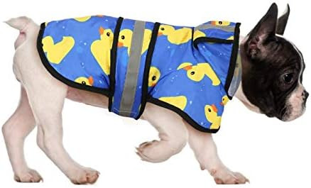 HDE Dog Raincoat Hooded Slicker Poncho for Small to X-Large Dogs and Puppies | Amazon (US)
