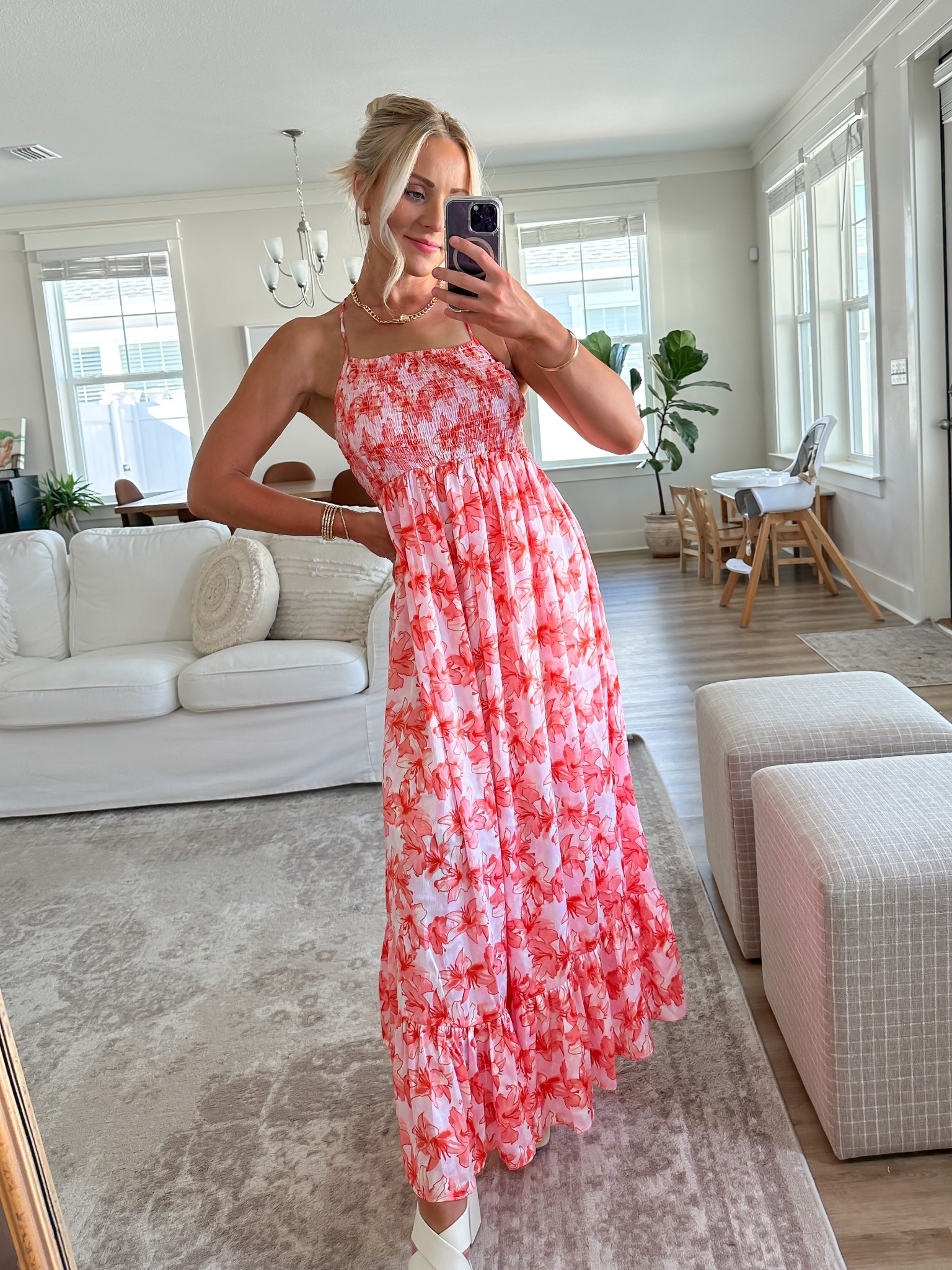 The perfect summer dress! Has adjustable straps and super lightweight. Wearing an XS and TTS! 

#summerdress #sundress #pinklily

#LTKSeasonal #LTKFindsUnder50 #LTKPetite