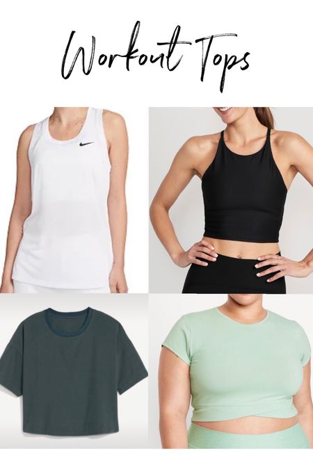 The only exercise tops you’ll need!

#LTKfindsunder50 #LTKstyletip #LTKfitness