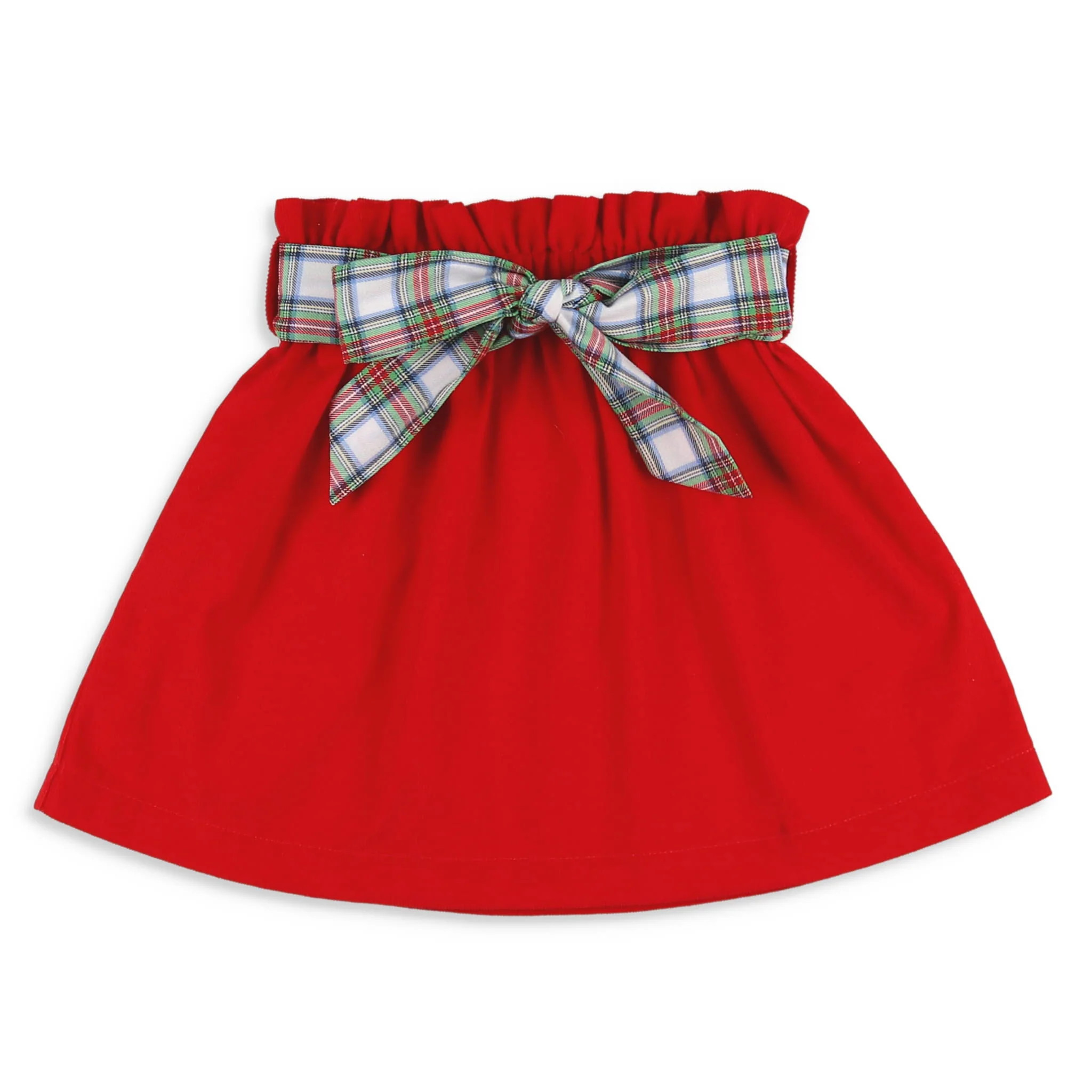 Girls Skirt - Red Corduroy - Shrimp and Grits Kids | Shrimp and Grits Kids