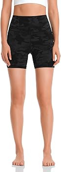 HeyNuts Essential/Workout Pro Biker Shorts for Women, High Waisted Workout Compression Yoga Short... | Amazon (US)
