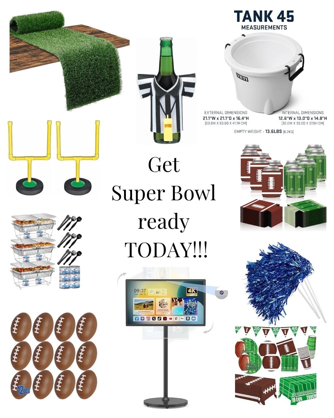 One week from today… are you ready?! I’ve made a list of my Super Bowl party favorites! 

#LTKHome #LTKdayinmylife #LTKOver40