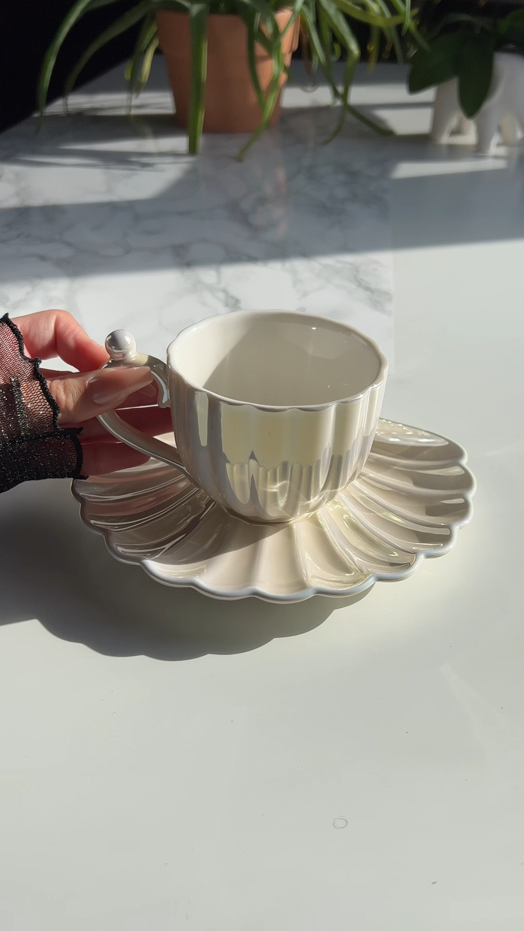 Pearl Shell Tea Cup!

#LTKFindsUnder50 #LTKU #LTKHome