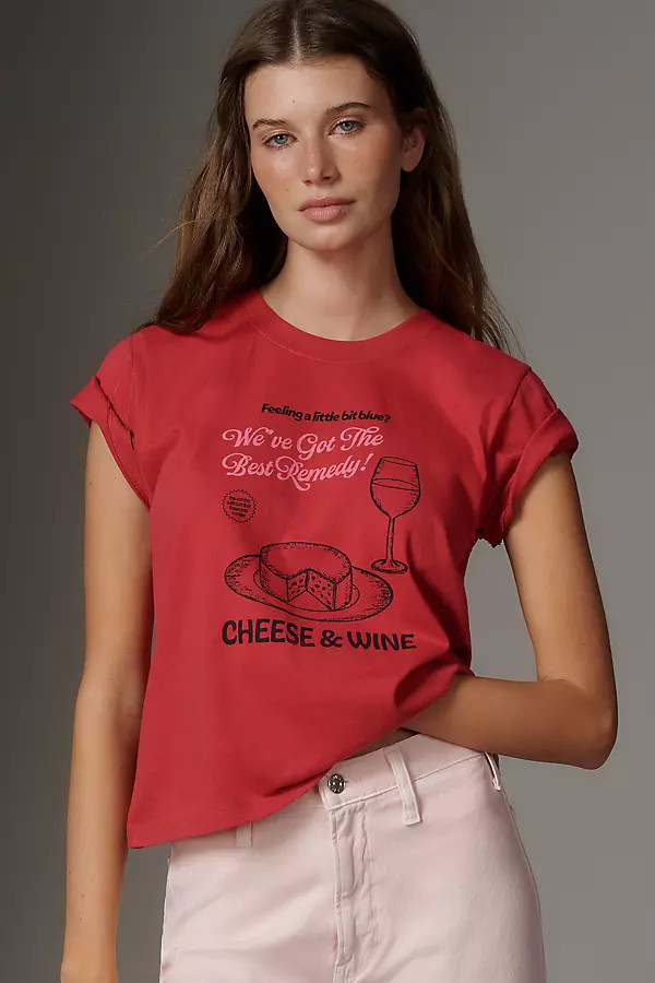 By Anthropologie x Mlgrs Design Cotton Graphic Tee | Anthropologie (US)