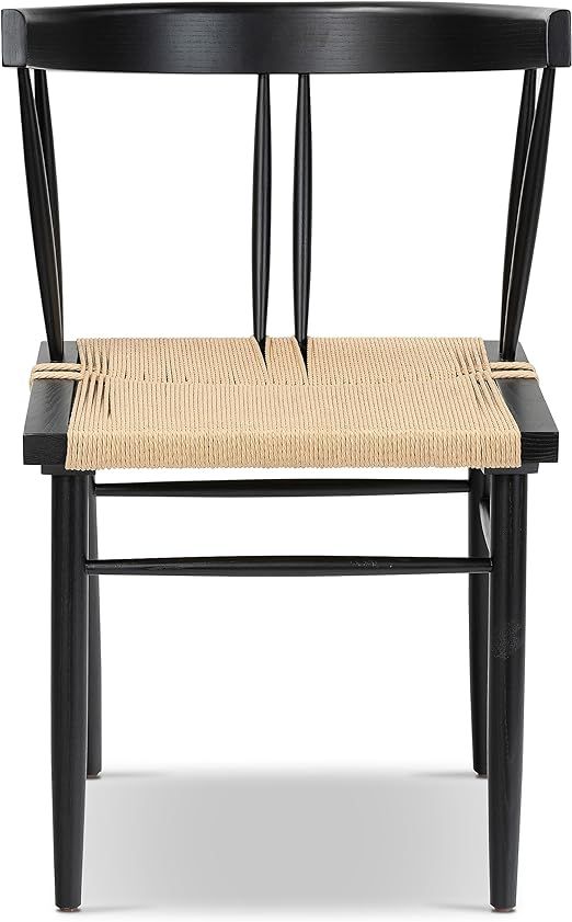 POLY & BARK Ferrara Dining Chair, Black | Amazon (US)
