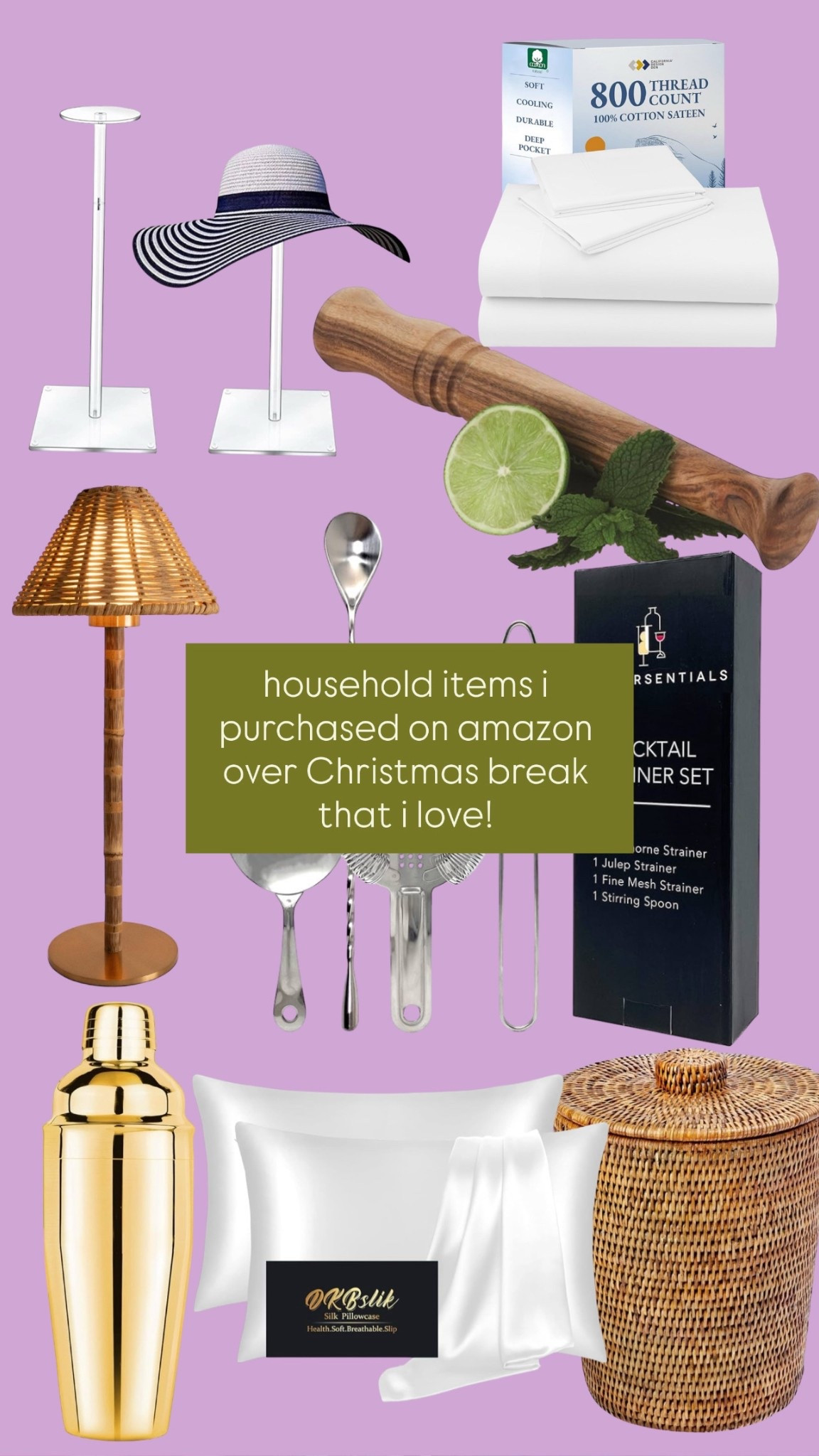 amazon household items I recently purchased that I love! ❤️ 

#LTKSeasonal #LTKFindsUnder50 #LTKGiftGuide