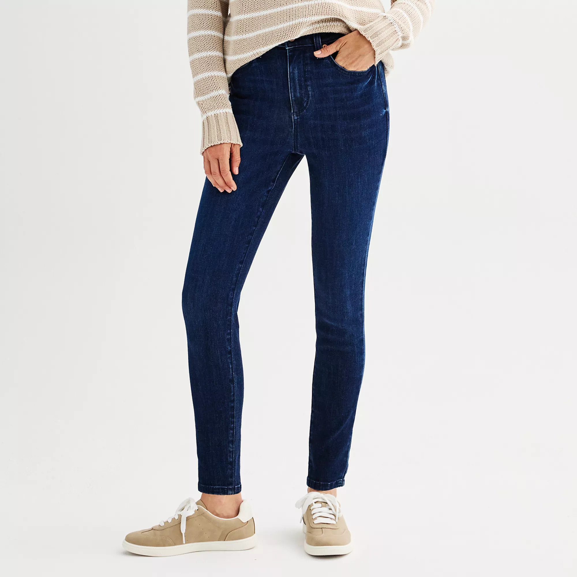 Women's Sonoma Goods For Life® High-Rise Skinny Jeans | Kohl's