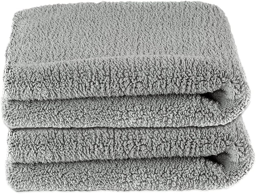 Puracy Microfiber Towel Set, 3X More Durable Soft Edgeless Microfiber Cleaning Cloth for Kitchen ... | Amazon (US)