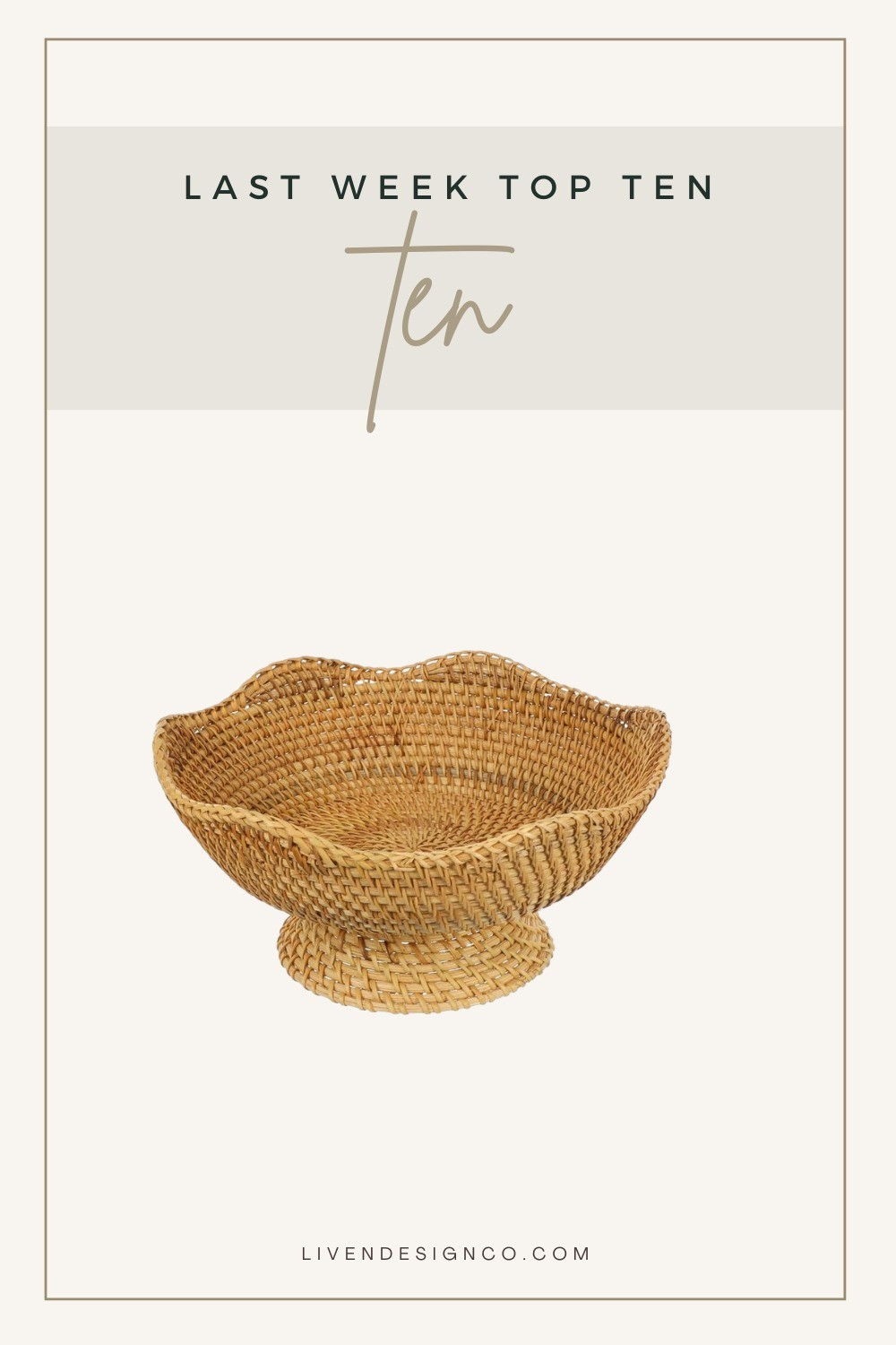 Last week bestselling items. Home decor. Straw hat. Woven footed bowl. White shorts. Neutral rug. Patio decor. Sunglasses. H&M. Citronella candle. Target

#LTKSeasonal #LTKHome #LTKSaleAlert