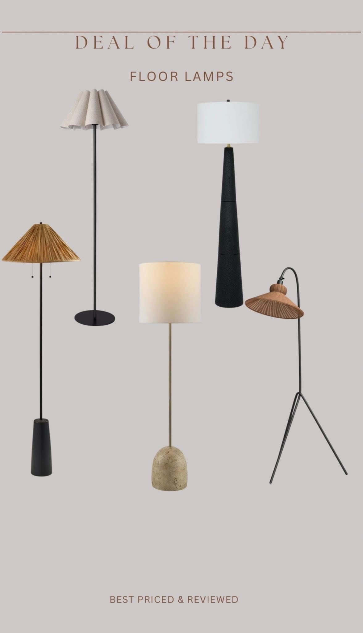 @wayfair best priced & reviewed floor lamps are included in Spring Cyber Week!!!! Items up to 80% off and free shipping sitewide! #wayfair #wayfairpartner #ad 

#LTKHome #LTKSaleAlert