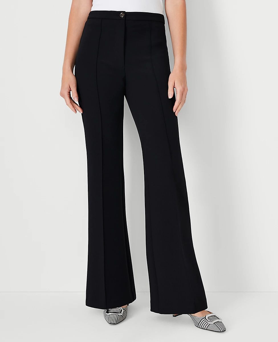 The Flare Trouser Pant in Double Crepe | Ann Taylor (US)