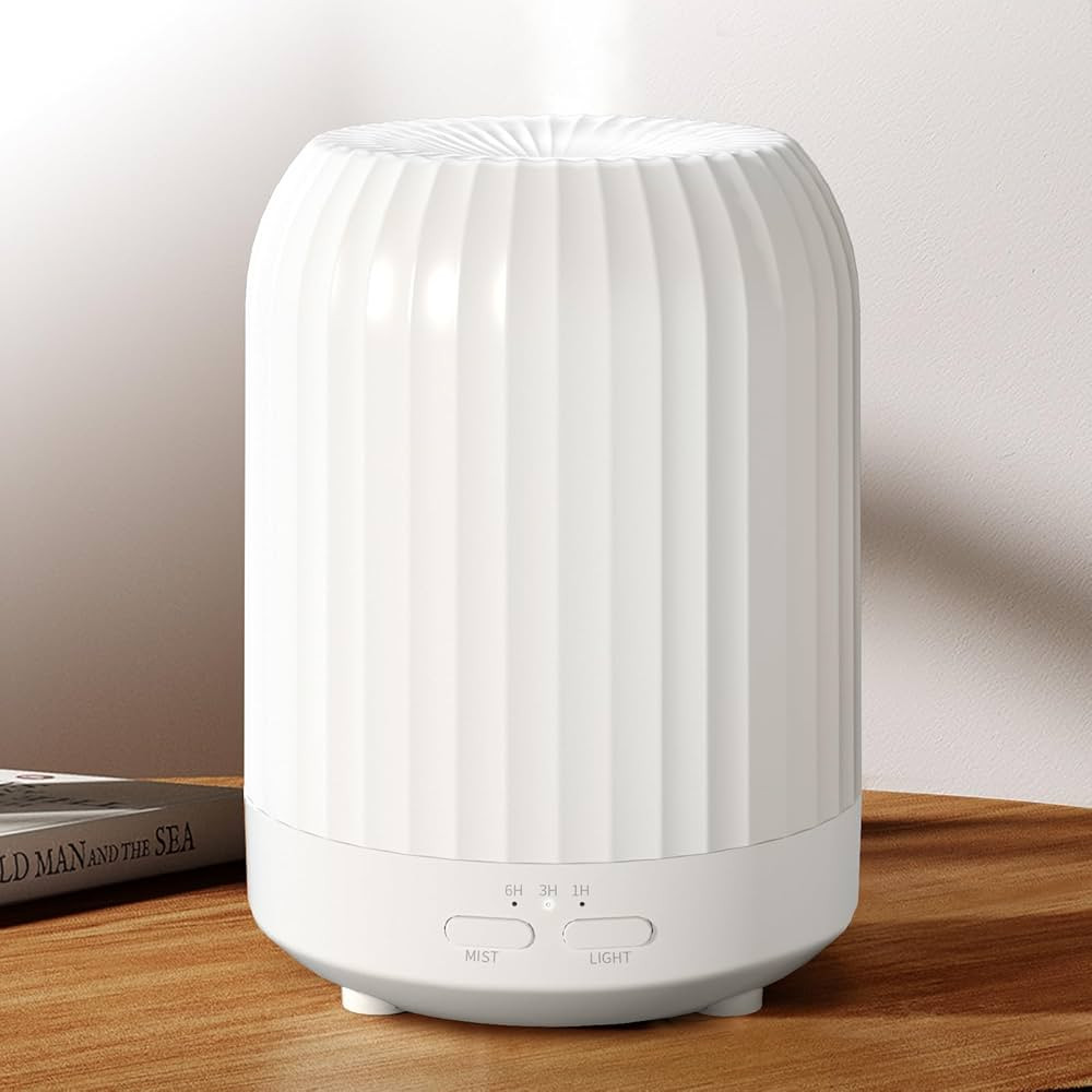 Essential Oil Diffuser for Bedroom, Quiet Humidifiers for Home, Ultrasonic 250ML Small Aromathera... | Amazon (US)
