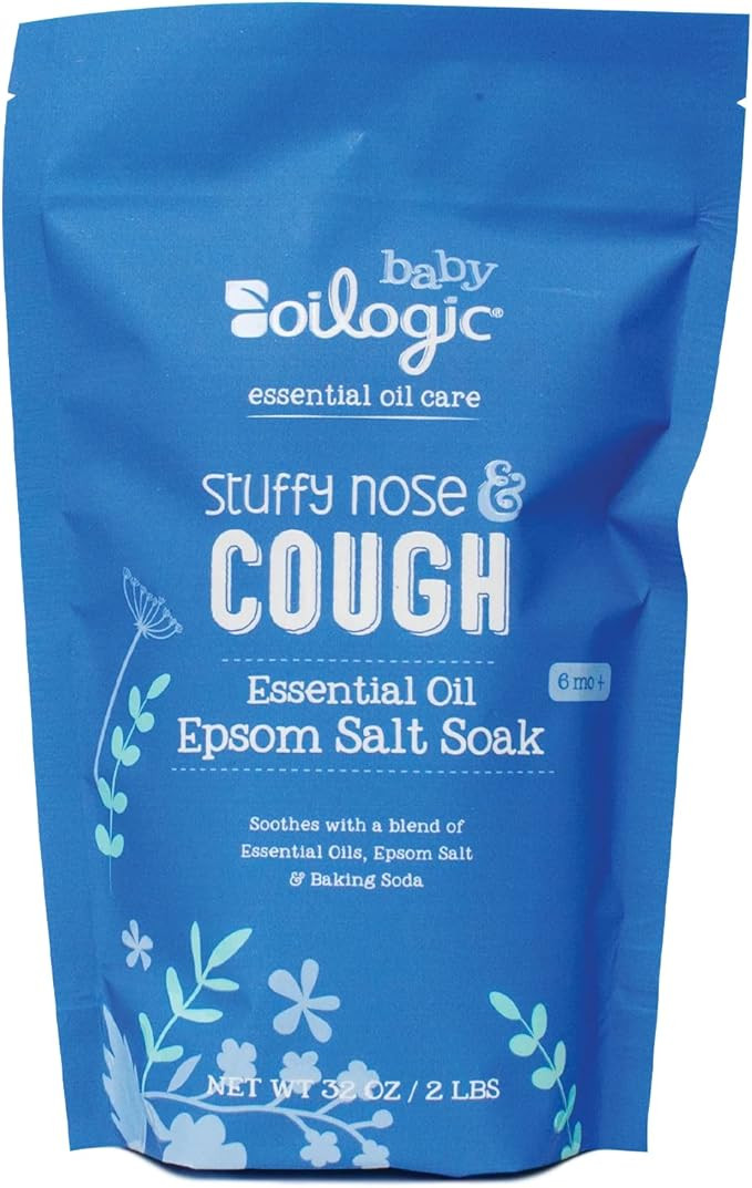 Oilogic, Epsom Soak Stuffy Nose, 32 Ounce | Amazon (US)