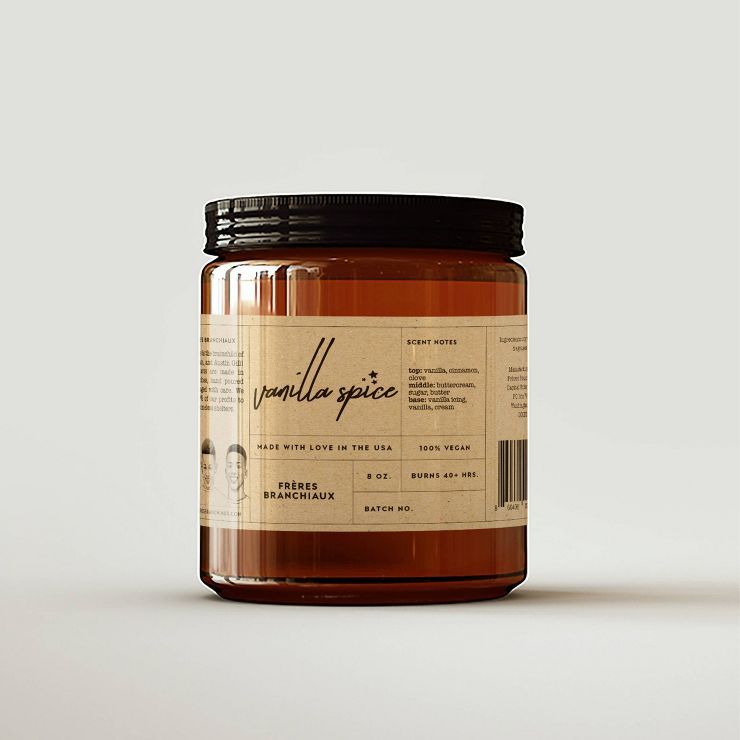 Vanilla Spice Candle - Freres Branchiaux | Target